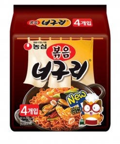 농심 볶음 너구리 멀티팩 120g*4 NS Neoguri Stir Fried Multi 120g*4