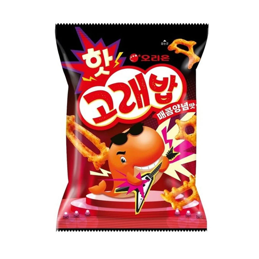 오리온 핫고래밥 매콤양념 118g ORO Hot Korebab Spicy 118g