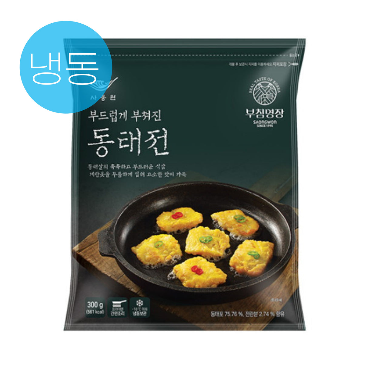 사옹원 동태전 300g SOW Frozen Ppllack Pancake 500g