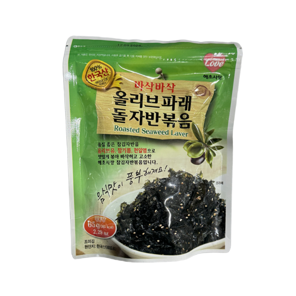 청해 올리브 파래 돌자반볶음 65g CH Seaweed Flake with Olive Oil 65g