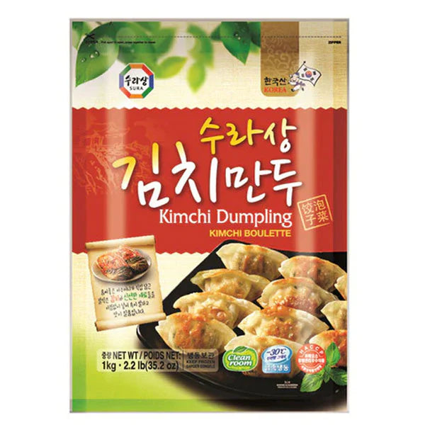 수라상 김치만두 1kg SRS Kimchi Dumplings 1kg