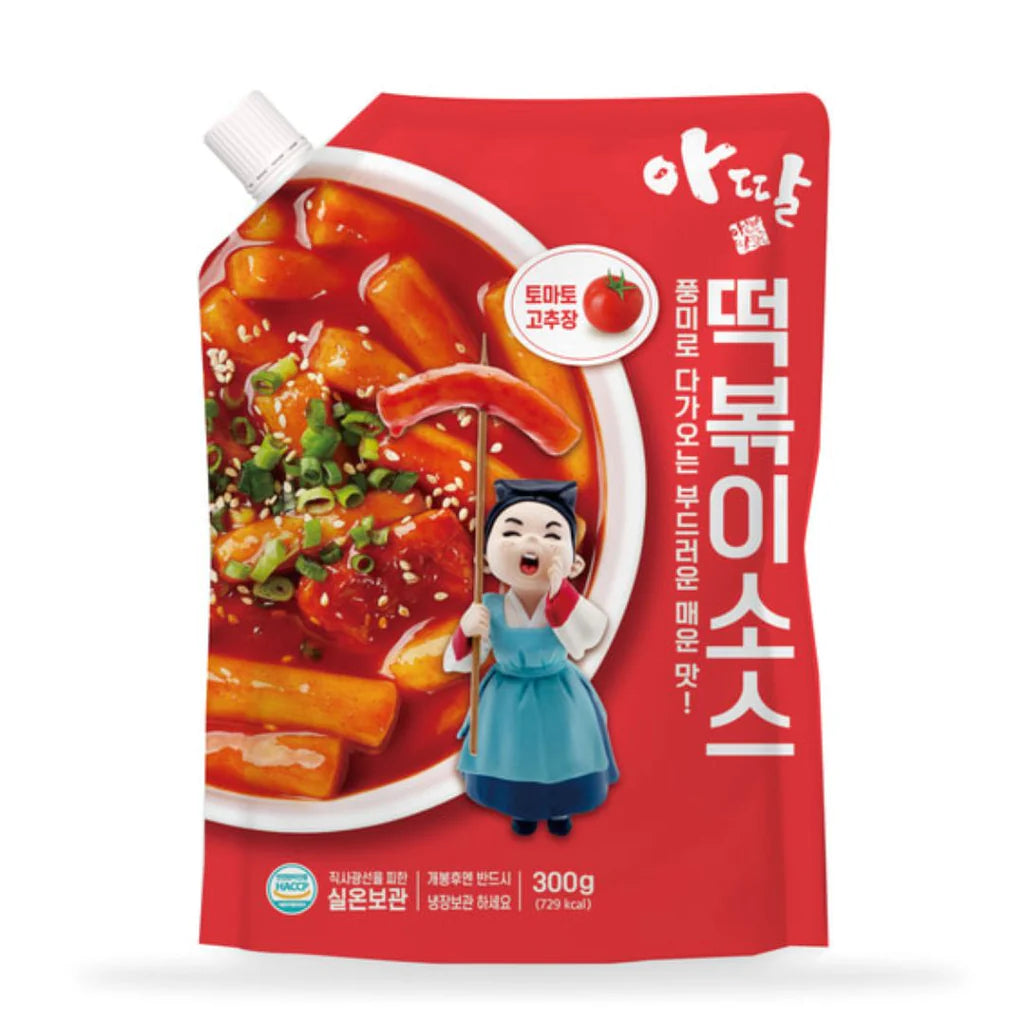 아딸 떡볶이 소스 300g ADDAL Toppokki Cooking Sauce 300g