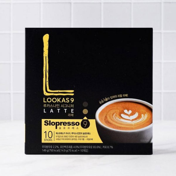 남양 루카스9 라떼 커피믹스 10포 NY Lookas9 Latte Coffeemix 14.9g*10tb