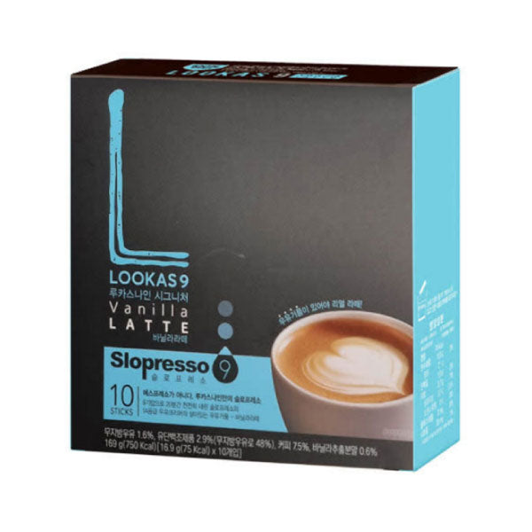 남양 루카스9 바닐라 라떼 커피믹스 10포 NY Lookas9 Vanila Latte Coffeemix 16.9g*10tb