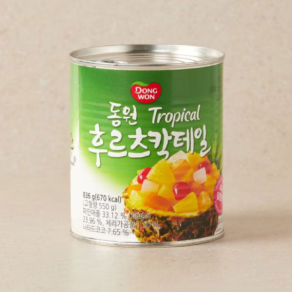 동원 후르츠 칵테일 836g DW Canned Fruit Cocktail 836g