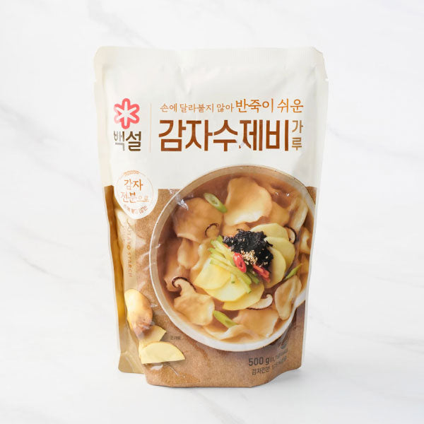 [세일] CJ 백설 감자 수제비용 가루 500g CJ Potato Starch Flour 500g