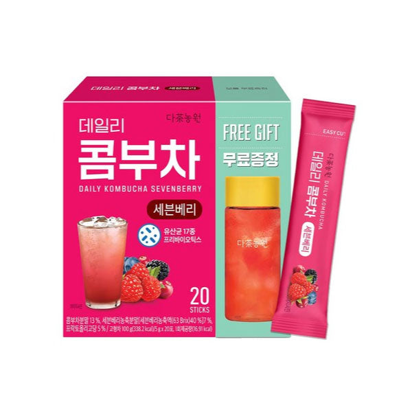 다농원 콤부차 세븐베리 20포 [물병포함] 250g DNW Kombucha Sevenberry 20p 250g(사본)