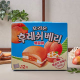 오리온 후레쉬베리 복숭아 12입 336g ORI FreshBerry Peach 336g*12