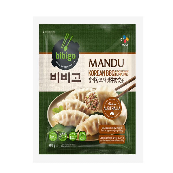 [세일] CJ 비비고 갈비 왕교자 700g CJ Bibigo Korean BBQ Dumplings 700g