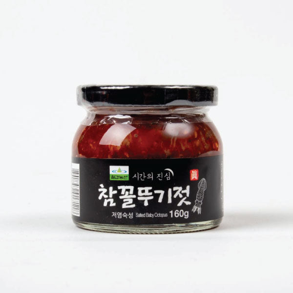 칠갑 시간의 진심 참꼴뚜기젓 160g Seasoned Beka Squid 160g