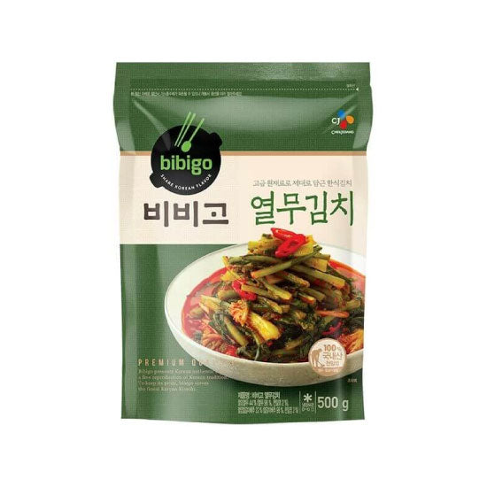 CJ 비비고 열무김치 450g CJ Bibigo Young Radish Kimchi