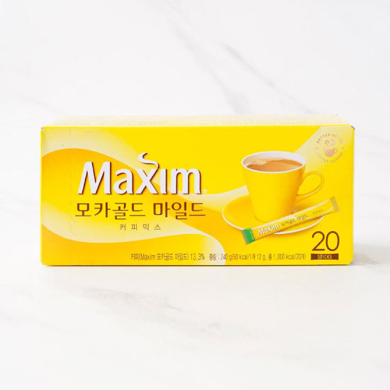 동서 맥심 모카골드 마일드 [20포] 12G*20 DS Maxim Mocha Gold Coffee 12G*20