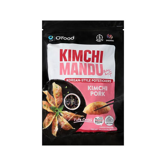 청정원 비건 왕교자 만두 [김치] 560g CJW Plant Based Mandu [Kimchi] 560g