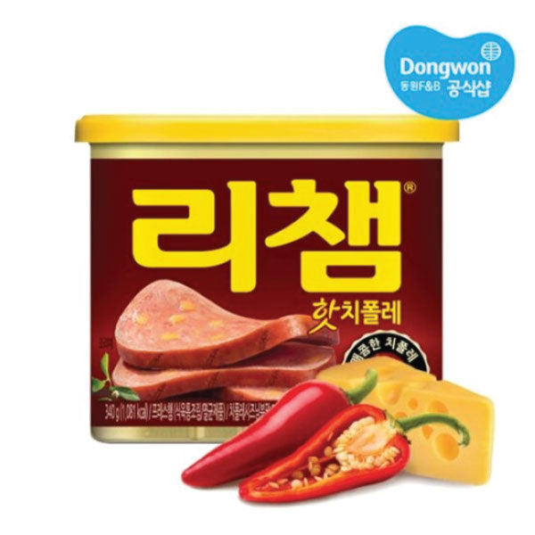 [묶음세일] 동원 리챔 매운맛(핫치폴레) 340g*4캔 Richam Spicy 340g*4