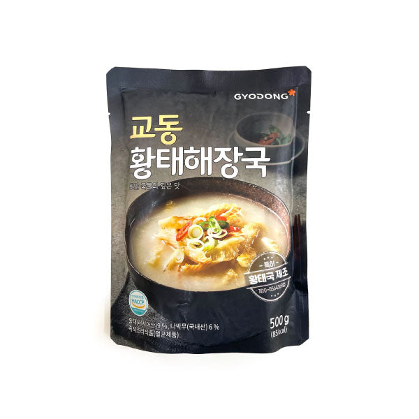 교동 황태 해장국 500g Gyodong Pollack Soup 500g