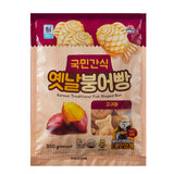 대림 옛날 붕어빵 [고구마] 350g DLM Korean Carp Shape Bun [Sweet Potato] 350g