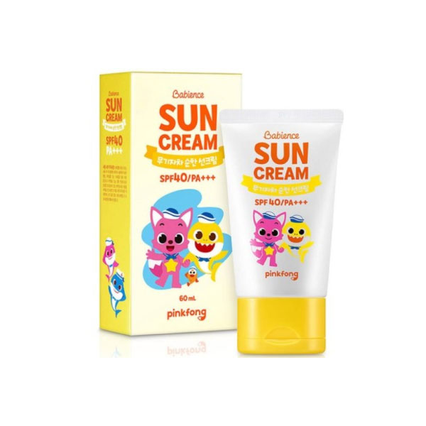 LG생활건강 베비언스 핑크퐁 무기자차 선크림 60ml
