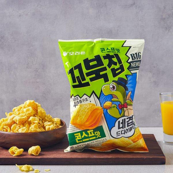 [세일] 오리온 꼬북칩 콘스프맛 80g ORI Turtle Chip Corn Soup 80g