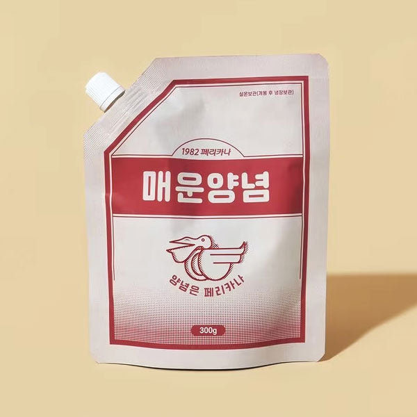 [세일] 페리카나 매운 양념치킨 소스 300g Pelicana Spicy Sweet Chicken Sauce 300g