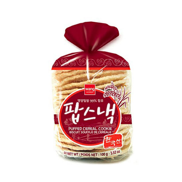 왕 베개 팝스낵 100g Wang Poped Rice 100g