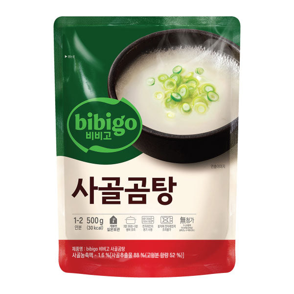 CJ 비비고 사골곰탕 500g CJ Bibigo Beef Stock Soup 500g