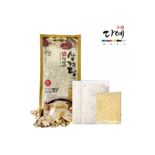 다예 찹쌀 삼계탕 재료 120g Glutinous Rice Korean Chicken Soup Herb 120g