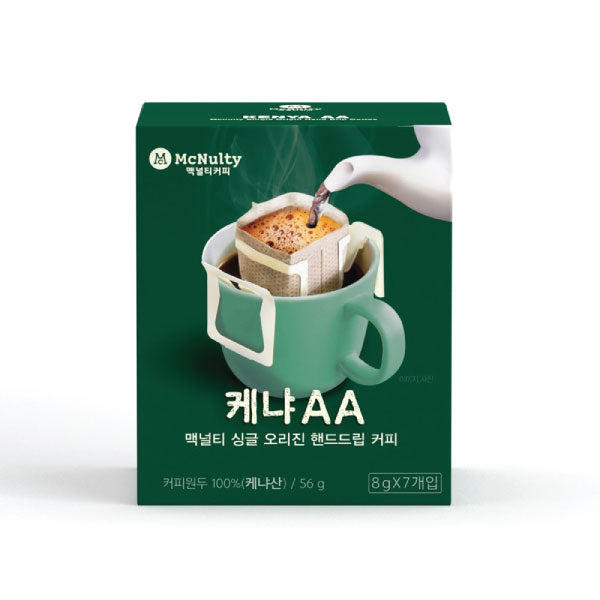 맥널티 브니 드립커피 [케냐 AA] 8G*7P MNT Hand Drip Coffee Bag Kenya AA 8G*7P