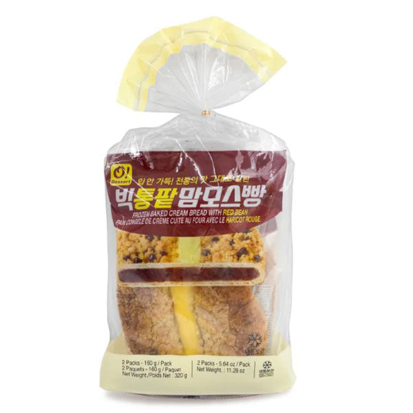 오디저트 통팥 맘모스 320g O'Dessert Bread with Red Bean 320g