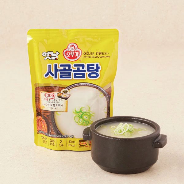 오뚜기 옛날 사골곰탕 [파우치] 500g OTG Beef Bone Soup 500g