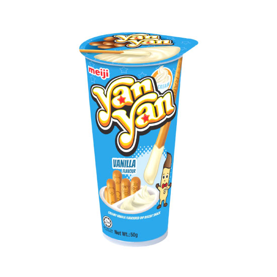 메이지 얀얀 바닐라 50g Meiji Yanyan Vanilla 50g