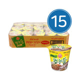 [세일] 오뚜기 컵누들 [매콤찜닭] 45.5g*15 OTG Cup Noodle [Spicy Braised Chicken] 45.5g*15