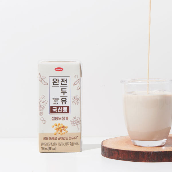 한미 완전두유 무설탕 190ml*16 HM Sprout Barley Soy Milk Low Sugar 190ml*16