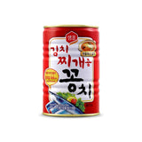 [3월세일]샘표 김치찌개용 꽁치 400g SP Canned Mackerel Pike For Stew 400g