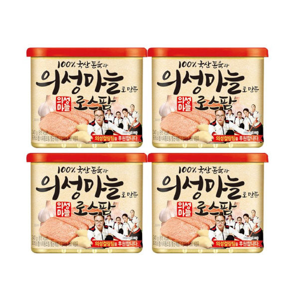 [묶음세일] 롯데 의성마늘 로스팜 340g*4개 LT Roast Pam En Nature 340g*4P