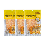 [묶음세일] 진주푸드 맥반석구이맛 오징어 30g*3개 JJF Fresh Seasoning Dried Squid 30g*3P