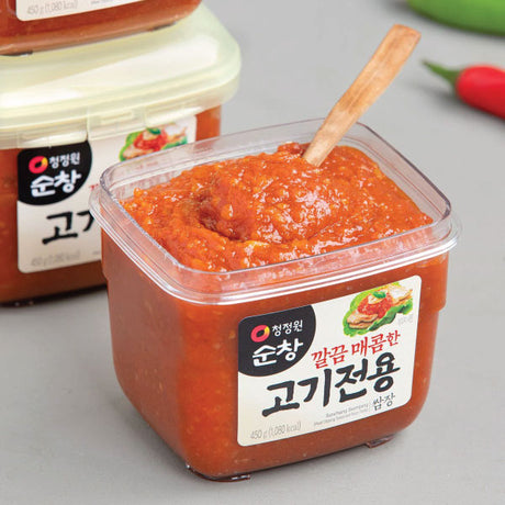 청정원 오푸드 순창 고기전용 쌈장 450g CJO Seasoned Soybean Paste BBQ Spicy 450g