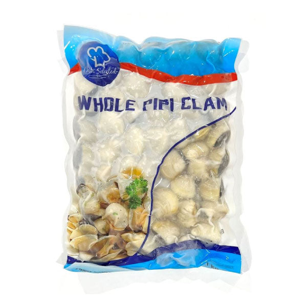 쉐프셀렉티드 피피조개 백합조개 40/60 1kg Chef Selected Whole Pipi Clam White 40/60 1kg