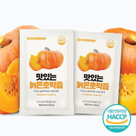 즙쟁이 늙은호박즙 80ml*30포 JJE  Pumpkin Juice 80ml*30