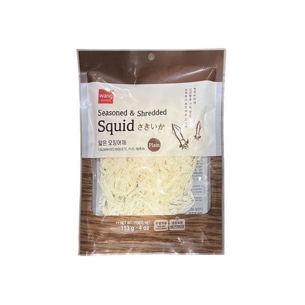 왕 얇은 오징어채 113g Wang Seasoned & Shredded Squid 113g