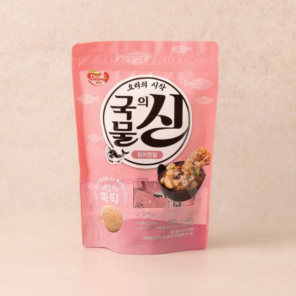 동원 국물의신 한알 (참치) 4g*25 DW Tuna Broth Cubes 4g*25