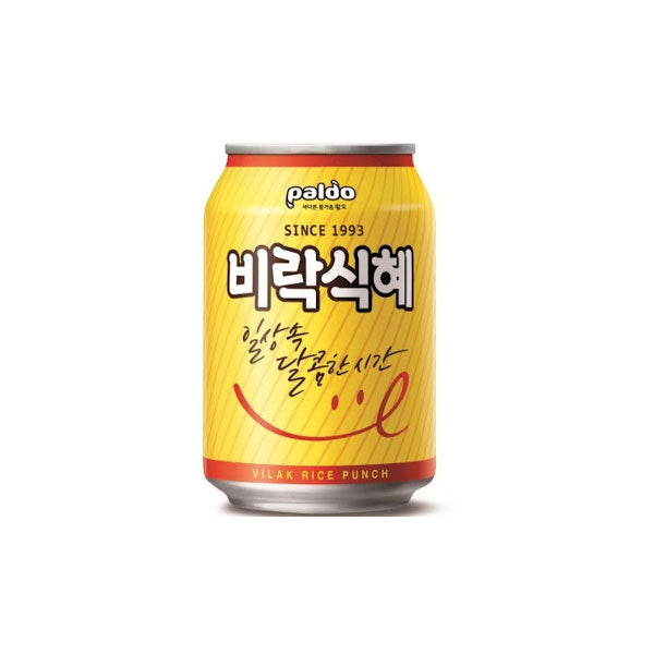 한국야쿠르트 비락 식혜 238ml YAKULT Vilac Rice Punch Soft Drink 238ml