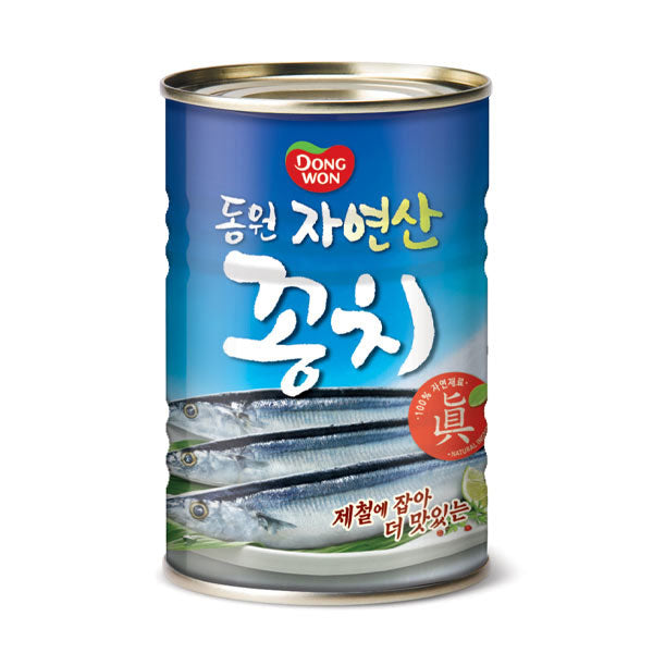 동원 꽁치 캔 400g DW Canned Boiled Pacific Saury 400g