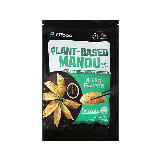 청정원 비건 왕교자 만두 [야채] 560g CJW Plant Based Mandu [Vegetables] 560g