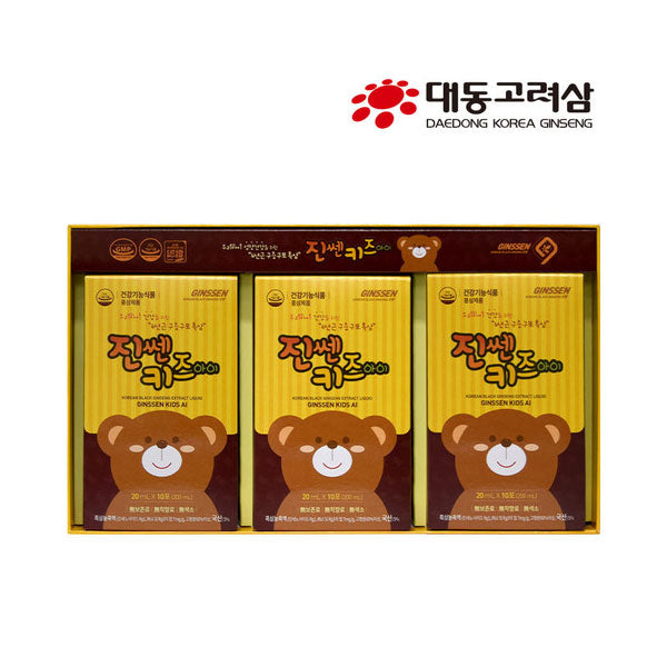 대동고려삼 진쎈 키즈아이 20ml*30포 DDK Premium Korea Red Ginseng Kids 20ml*30