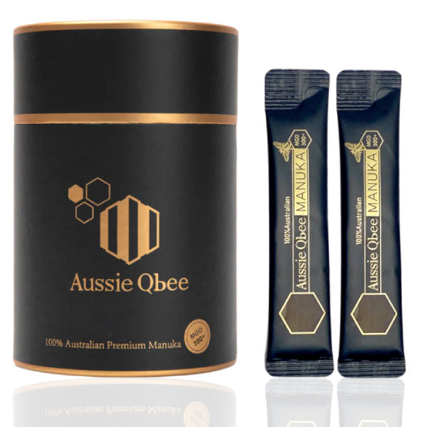 오지큐비 마누카꿀 [MGO 300+] 30포 Aussie Qbee Manuka Honey [MGO 300+] 30ea