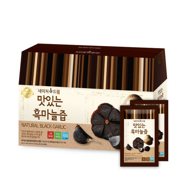 네이처드림 흑마늘즙 80ml*30 Naturedream Black Garlic Extract Juice 80ml*30