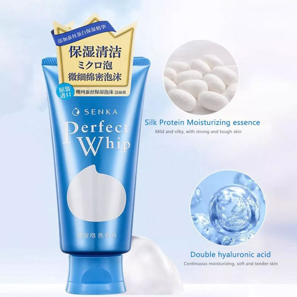 센카 퍼펙트 휩 클렌징폼 120g Senka Perfect Whip Facial Wash 120g