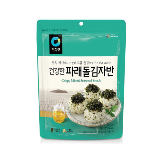 청정원 파래 돌 김자반 50g CJW Crispy Mixed Seaweed 50g