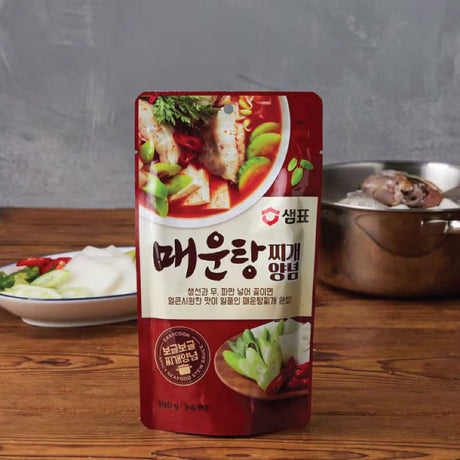 샘표 매운탕찌개 양념 140g SP Spicy Seafood Stew Sauce 140g