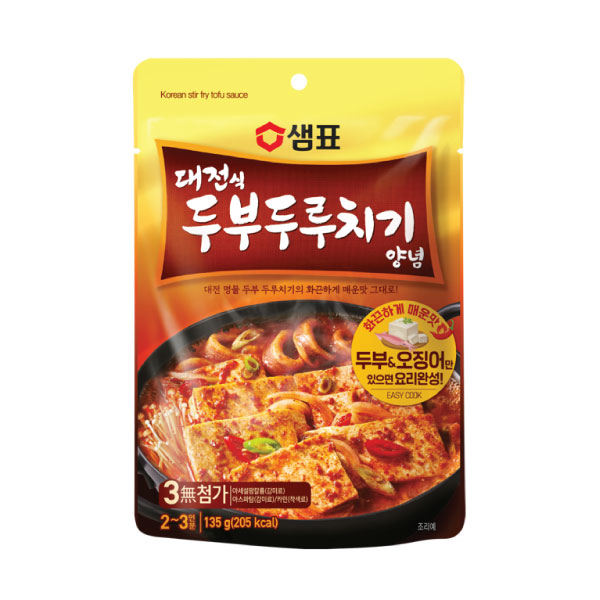 샘표 대전식 두부두루치기 양념 135g SP Korean Stir Fry Tofu Sauce 135g